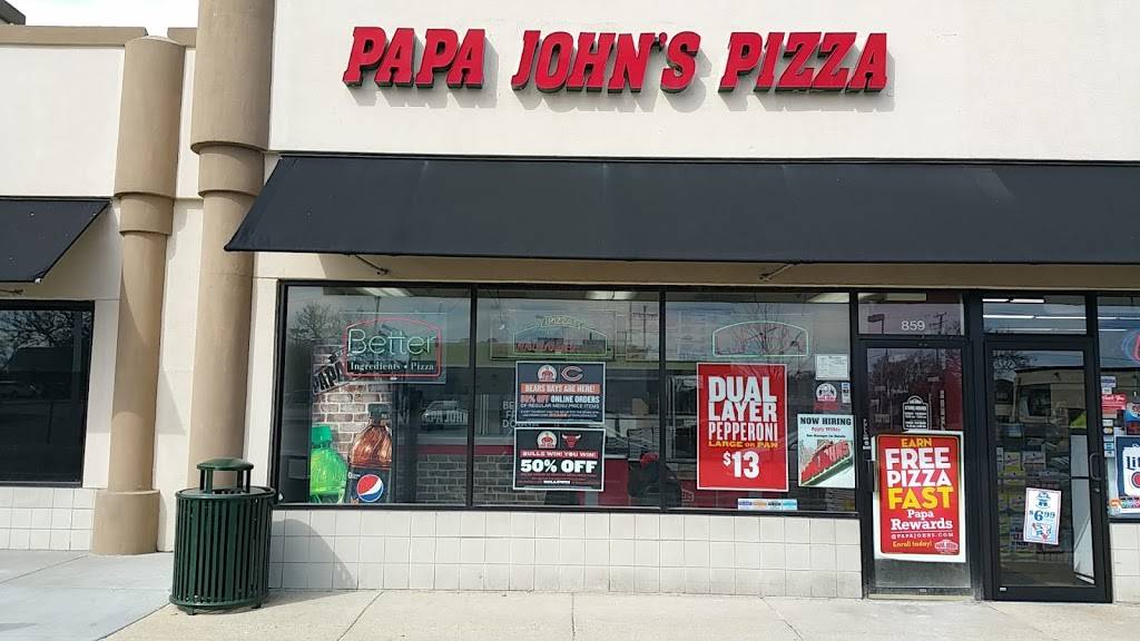 Papa Johns Pizza | restaurant | 859 N Quentin Rd, Palatine, IL 60067, USA | 8479917272 OR +1 847-991-7272