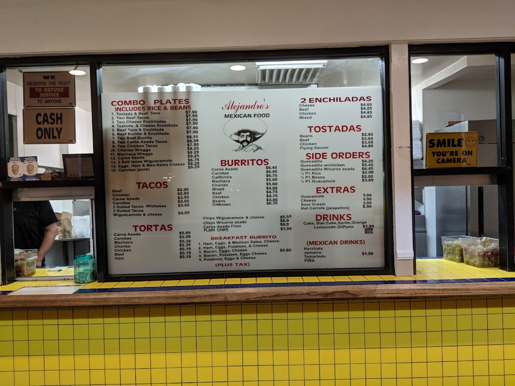 Alejandros Mexican Food | restaurant | 2952 Harding St, Carlsbad, CA 92008, USA | 7604343908 OR +1 760-434-3908