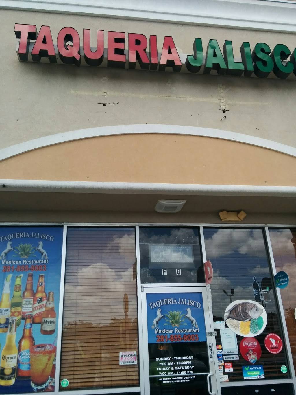 Taqueria El bronco &Restaurant | restaurant | 6201 N Fry Rd, Katy, TX 77449, USA | 2818559003 OR +1 281-855-9003