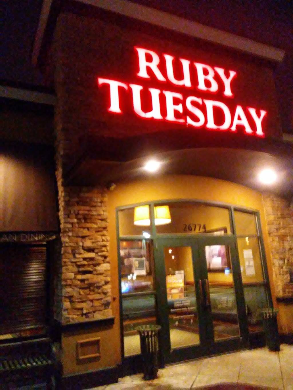 Ruby Tuesday | restaurant | 26774 Lorain Rd, North Olmsted, OH 44070, USA | 4407169499 OR +1 440-716-9499