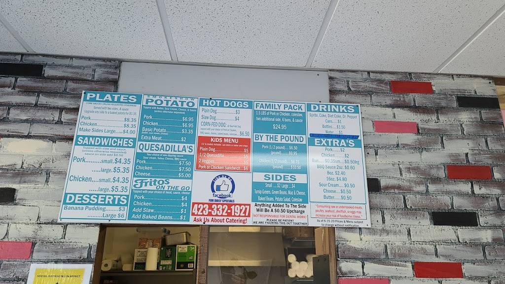 Off the Farm Barbque | restaurant | 106 Karen Dr, Soddy-Daisy, TN 37379, USA | 4233321927 OR +1 423-332-1927