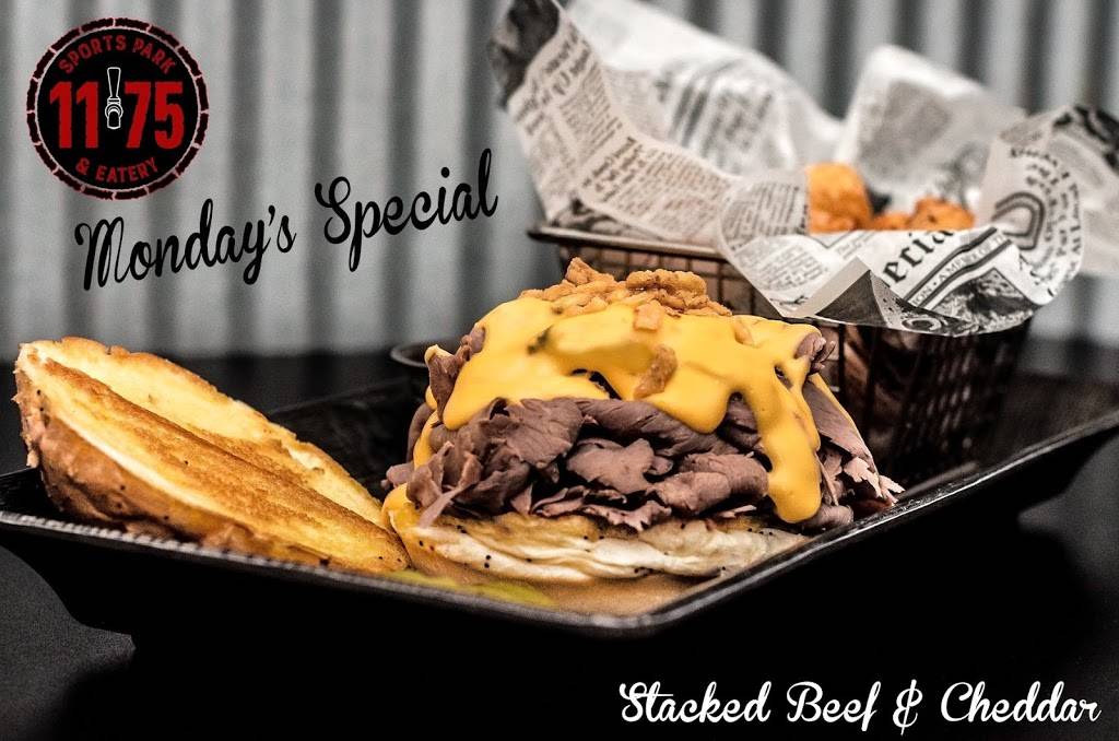 1175 Sports Park & Eatery | restaurant | 22840 Durand Ave, Kansasville, WI 53139, USA | 2628642373 OR +1 262-864-2373