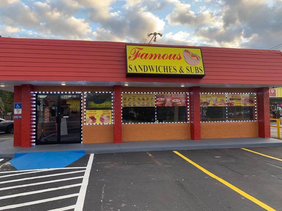 Famous Sandwiches & Subs - University West | restaurant | 2940 University Blvd W, Jacksonville, FL 32217, USA | 9045033121 OR +1 904-503-3121