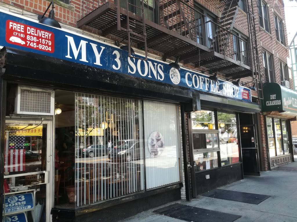 My Three Sons Coffee Shop | restaurant | 7121 Fort Hamilton Pkwy, Brooklyn, NY 11228, USA | 7188361579 OR +1 718-836-1579