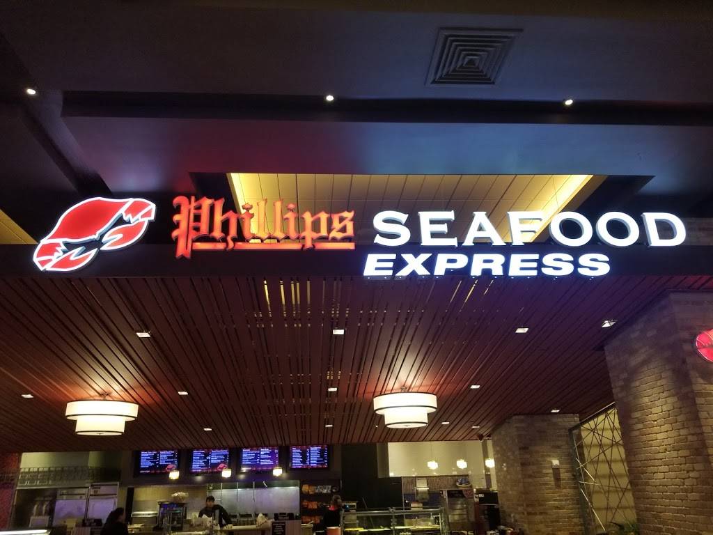 Phillips Seafood Express at Live! Casino & Hotel | restaurant | 7002 Arundel Mills Cir #7777, Hanover, MD 21076, USA | 4438427000 OR +1 443-842-7000