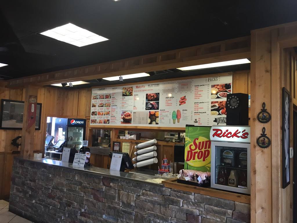 Ricks Barbecue | restaurant | 1507 N Locust Ave, Lawrenceburg, TN 38464, USA | 9317622030 OR +1 931-762-2030