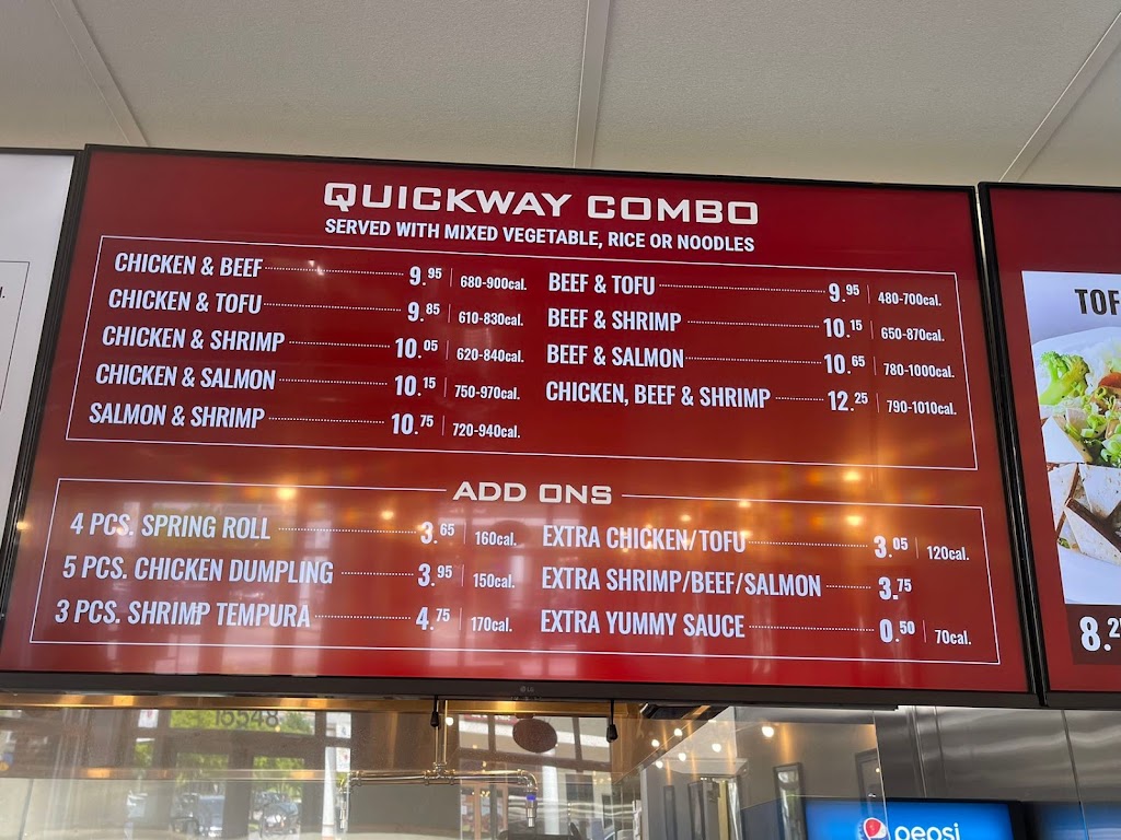 Quickway Japanese Hibachi | restaurant | 15548 Emerald Way, Bowie, MD 20716, USA | 2402068752 OR +1 240-206-8752