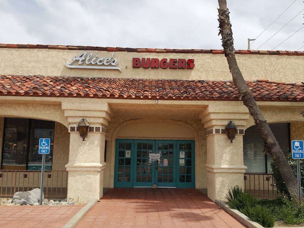 Alices Burgers | restaurant | 801 W Palmdale Blvd, Palmdale, CA 93551, USA | 6612668550 OR +1 661-266-8550