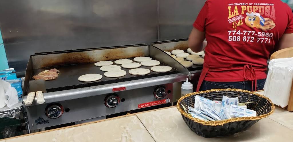 La Pupusa Loca Grille | restaurant | 144 Waverly St, Framingham, MA 01702, USA | 7747775960 OR +1 774-777-5960