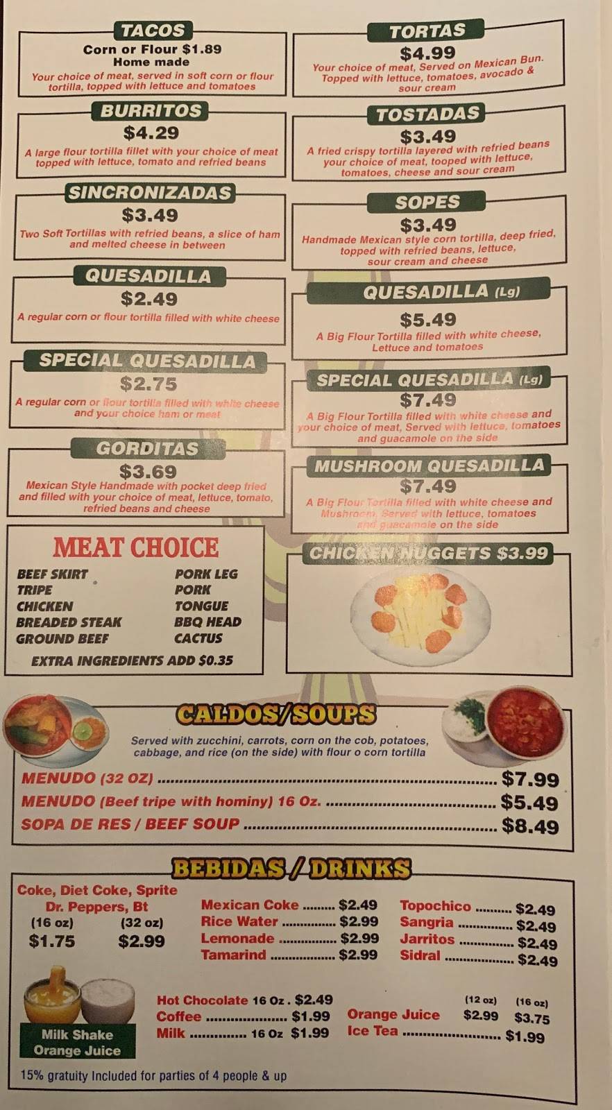 Taqueria Los Jaliscienses | restaurant | 10599 Telephone Rd, Houston, TX 77075, USA | 7139910615 OR +1 713-991-0615