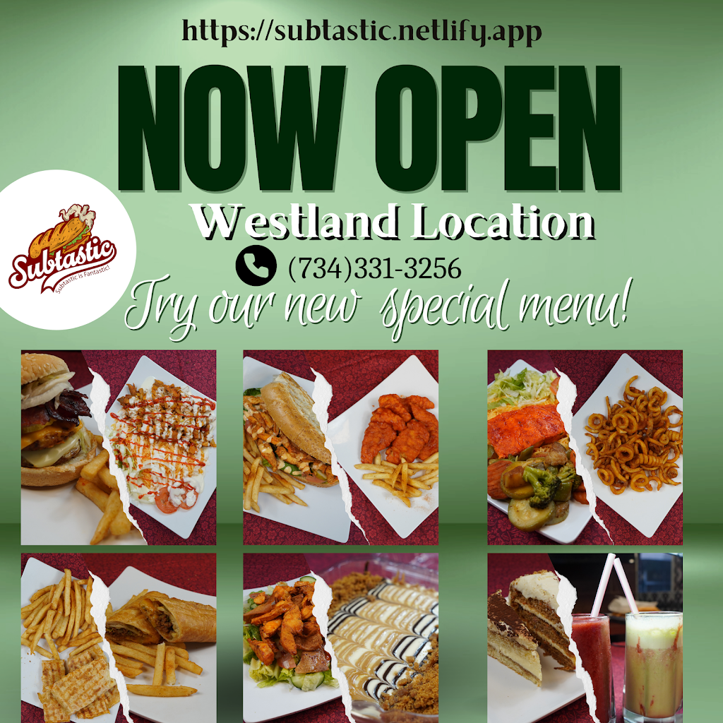 subtastic westland | restaurant | 4675 S Middlebelt Rd, Westland, MI 48186, USA | 7343313256 OR +1 734-331-3256