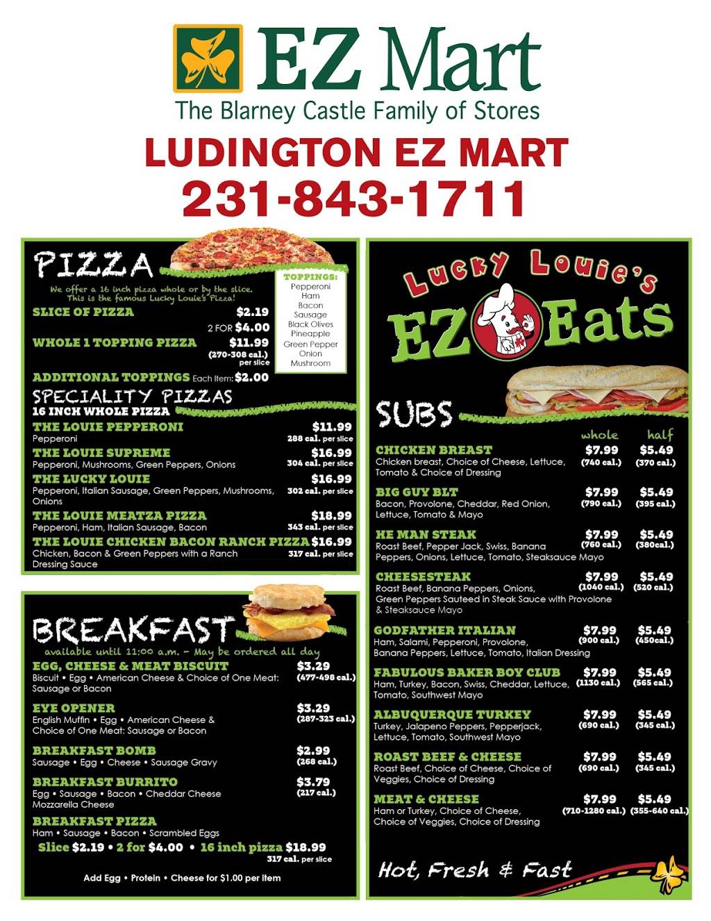 Pleasantview EZ Mart | meal takeaway | 5667 S, Pleasantview Rd, Harbor Springs, MI 49740, USA | 2315268668 OR +1 231-526-8668