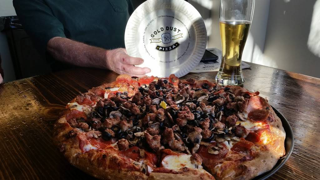 Gold Dust Pizza Sutter Creek | meal takeaway | 20 Eureka St, Sutter Creek, CA 95685, USA | 2092671900 OR +1 209-267-1900