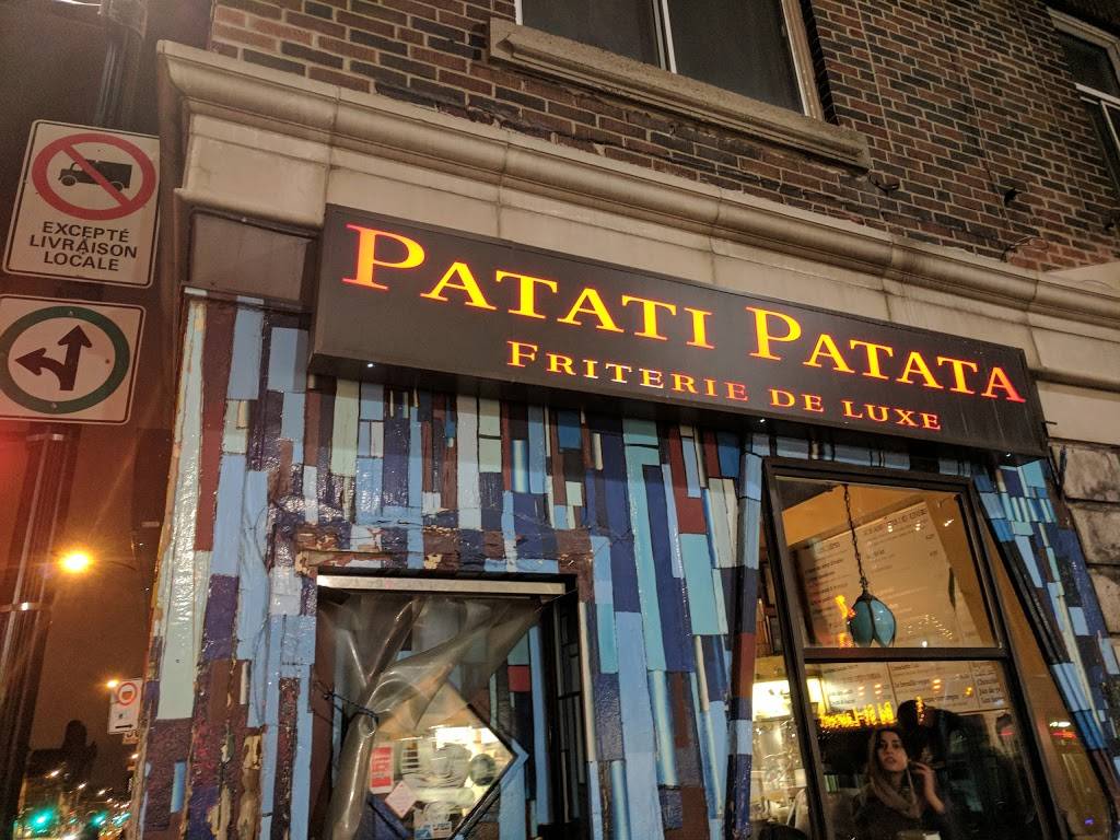 Patati Patata Friterie de Luxe | restaurant | 4177 Boul St-Laurent, Montréal, QC H2W 1Y7, Canada | 5148440216 OR +1 514-844-0216