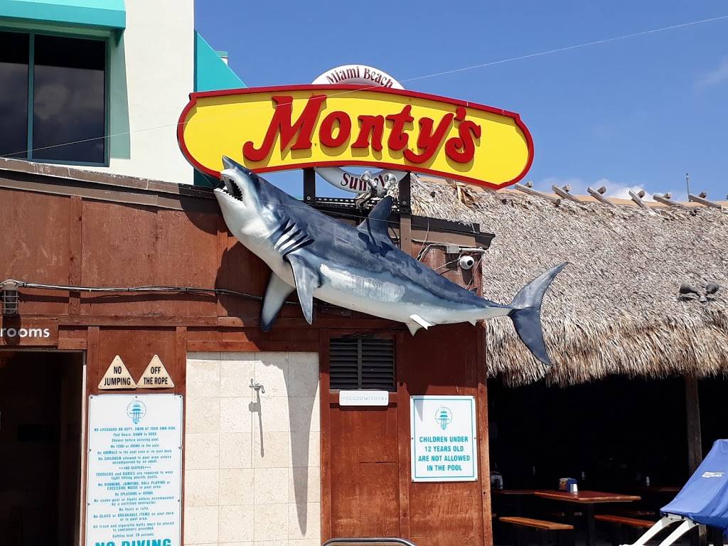Montys Sunset - South Beach | restaurant | 300 Alton Rd, Miami Beach, FL 33139, USA | 3056721148 OR +1 305-672-1148