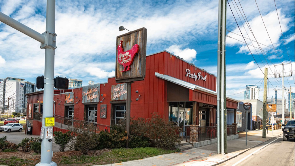 Party Fowl | restaurant | 719 8th Ave S, Nashville, TN 37203, USA | 6156248255 OR +1 615-624-8255