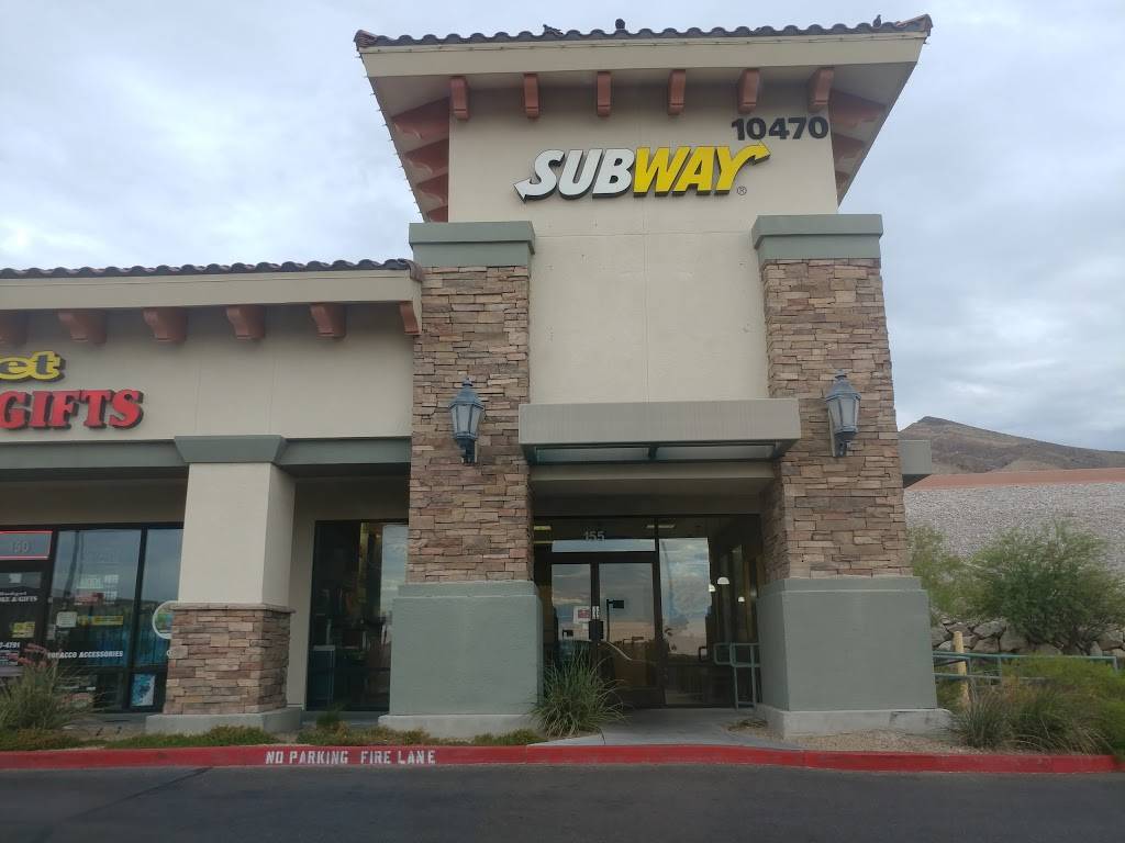 Subway | meal takeaway | 10470 W Cheyenne Ave Suite 155, Las Vegas, NV 89129, USA | 7028045271 OR +1 702-804-5271
