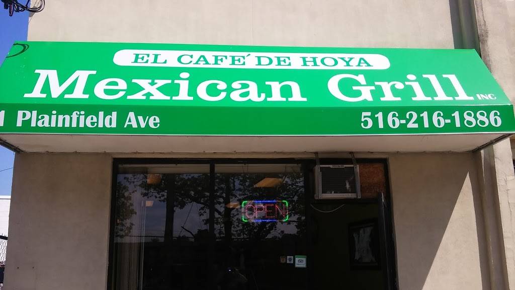 El Cafe De Hoya Mexican Grill | restaurant | 1 Plainfield Ave, Elmont, NY 11003, USA | 5162161886 OR +1 516-216-1886
