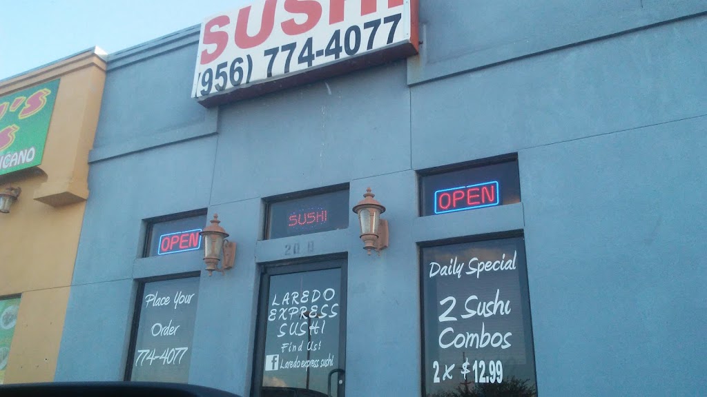 Laredo Express Sushi | restaurant | 3302 Cuatro Vientos Dr, Laredo, TX 78046, USA | 9567950095 OR +1 956-795-0095