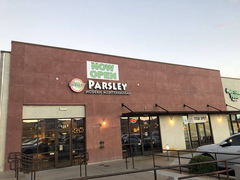 Parsley Modern Mediterranean | restaurant | 9460 W Flamingo Rd #125, Las Vegas, NV 89147, USA | 7027999595 OR +1 702-799-9595