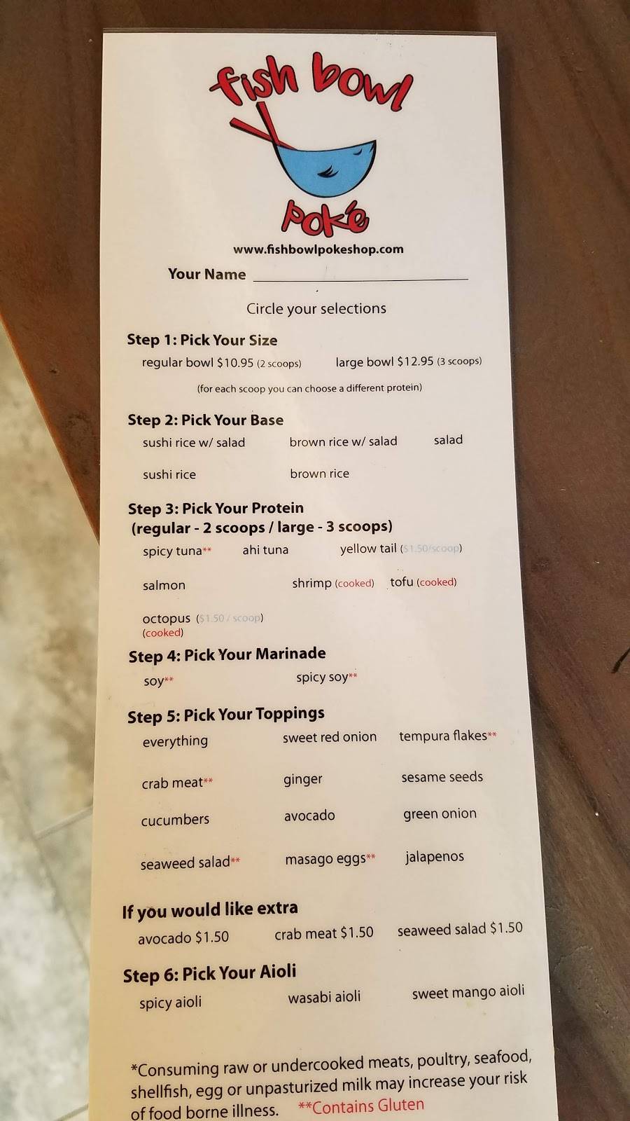 Fish Bowl Poké | restaurant | North Druid Hills, GA 30329, USA | 4047489792 OR +1 404-748-9792