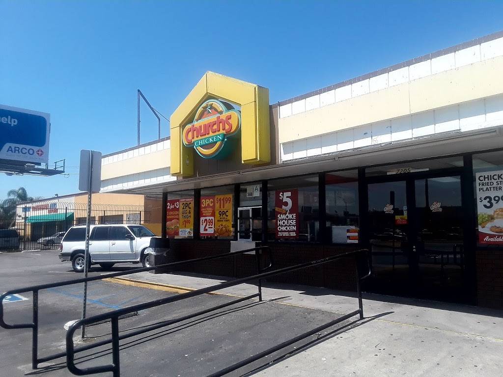 Churchs Chicken | restaurant | 7205 Vermont Ave, Los Angeles, CA 90044, USA | 3237580553 OR +1 323-758-0553