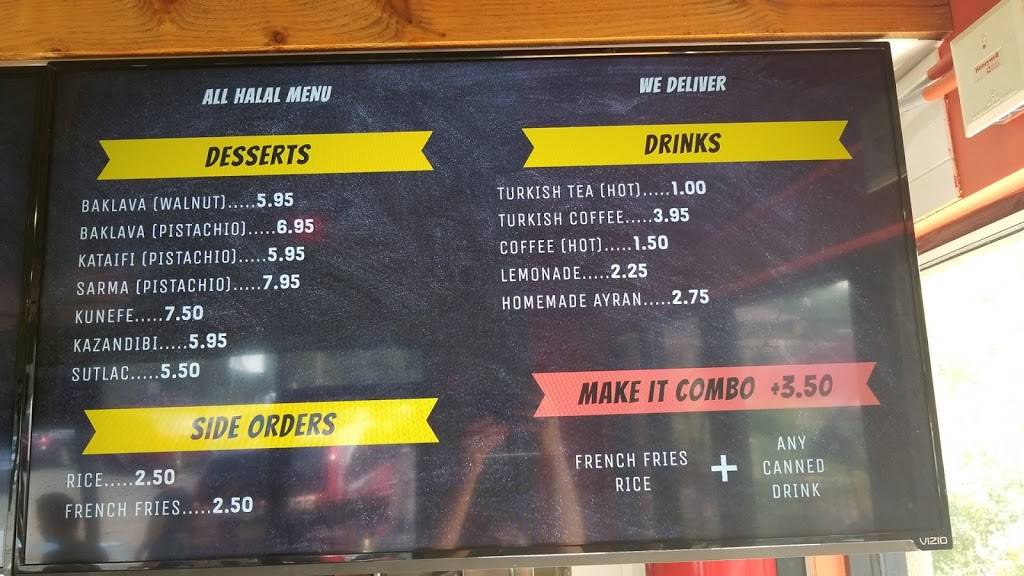 Bereket Gyro & Grill | restaurant | 3790 US-1, Monmouth Junction, NJ 08852, USA | 7329297799 OR +1 732-929-7799