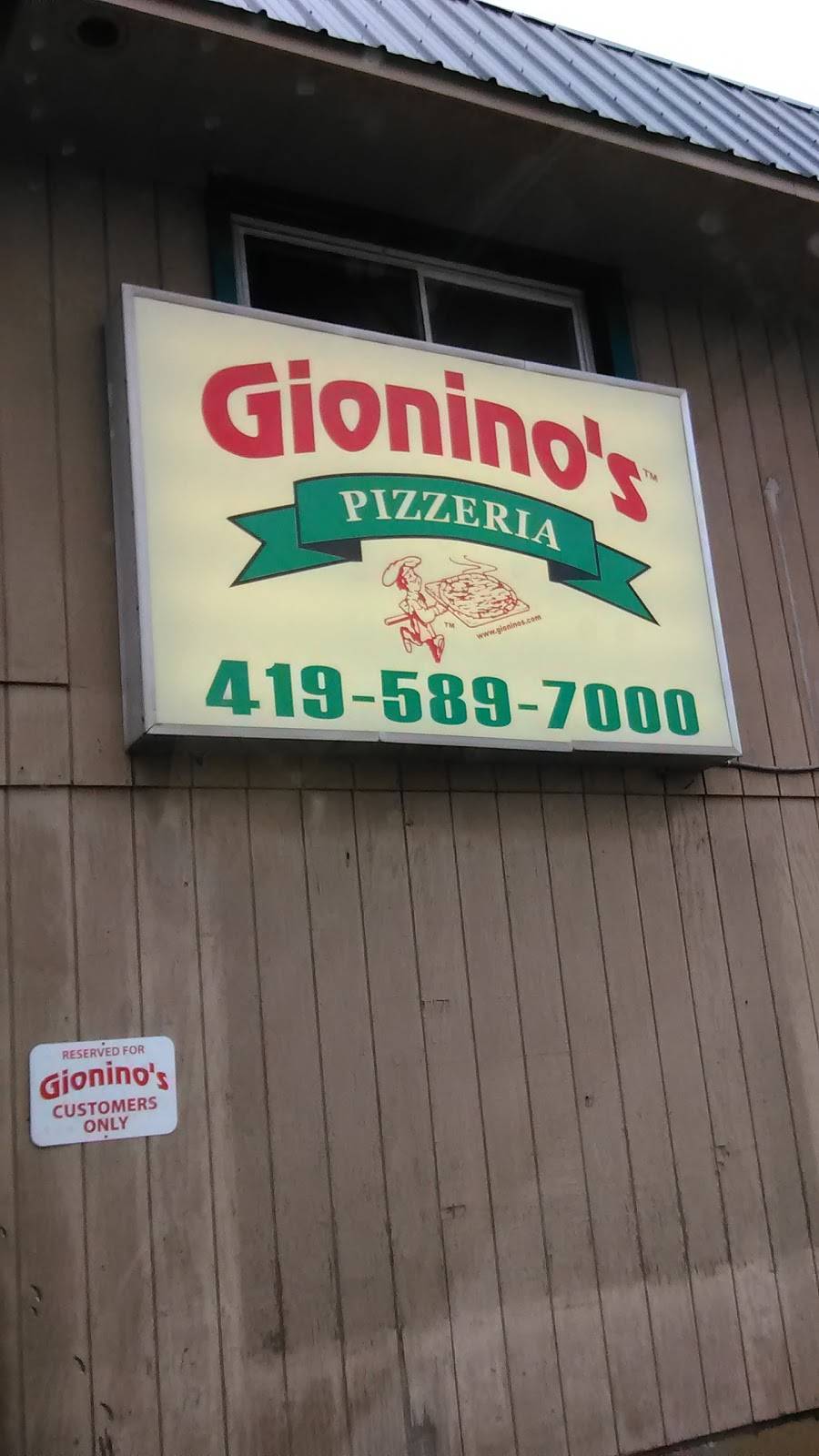 Gioninos Pizzeria | restaurant | 1289 Ashland Road # 2 # 2, Mansfield, OH 44905, USA | 4195897000 OR +1 419-589-7000