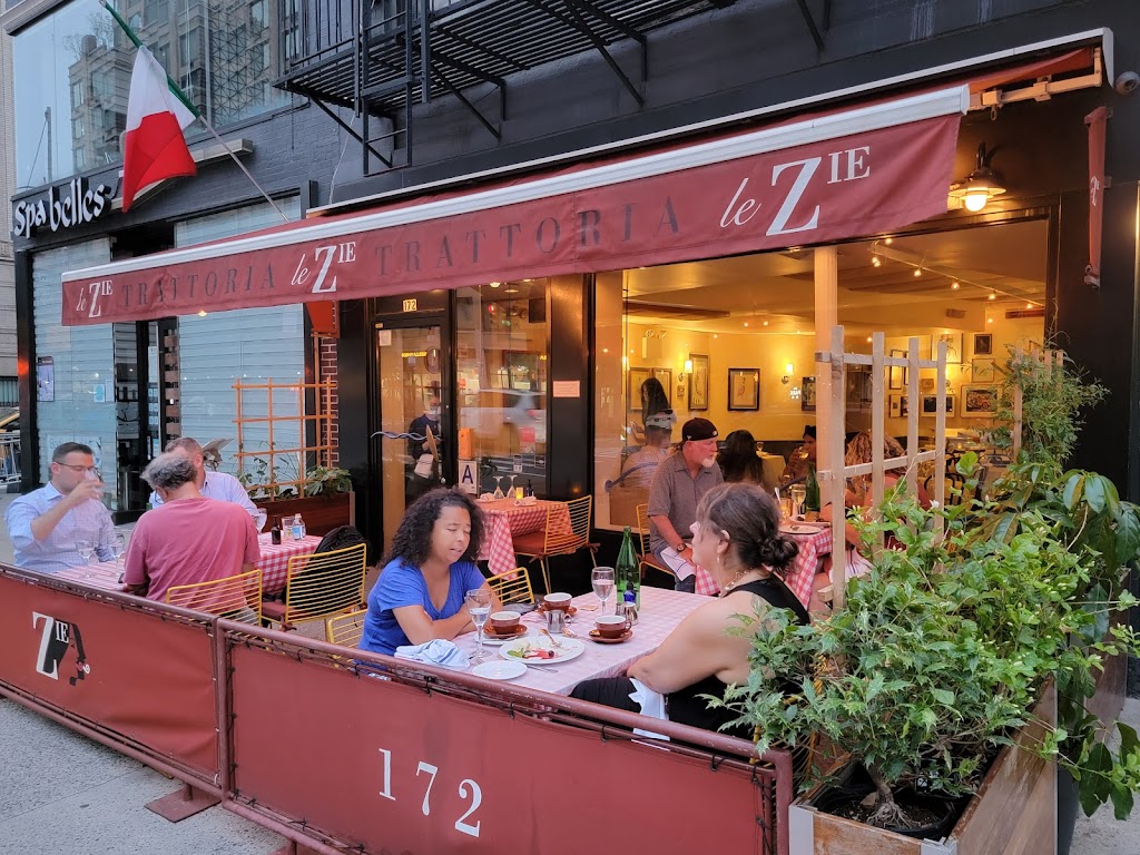 Le Zie Trattoria | restaurant | 172 7th Ave, New York, NY 10011, USA | 2122068686 OR +1 212-206-8686