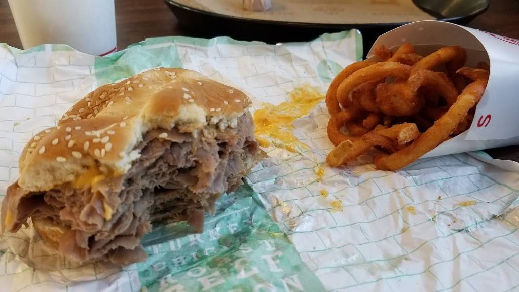 Arbys | restaurant | 1800 Troy Rd, Edwardsville, IL 62025, USA | 6186567400 OR +1 618-656-7400