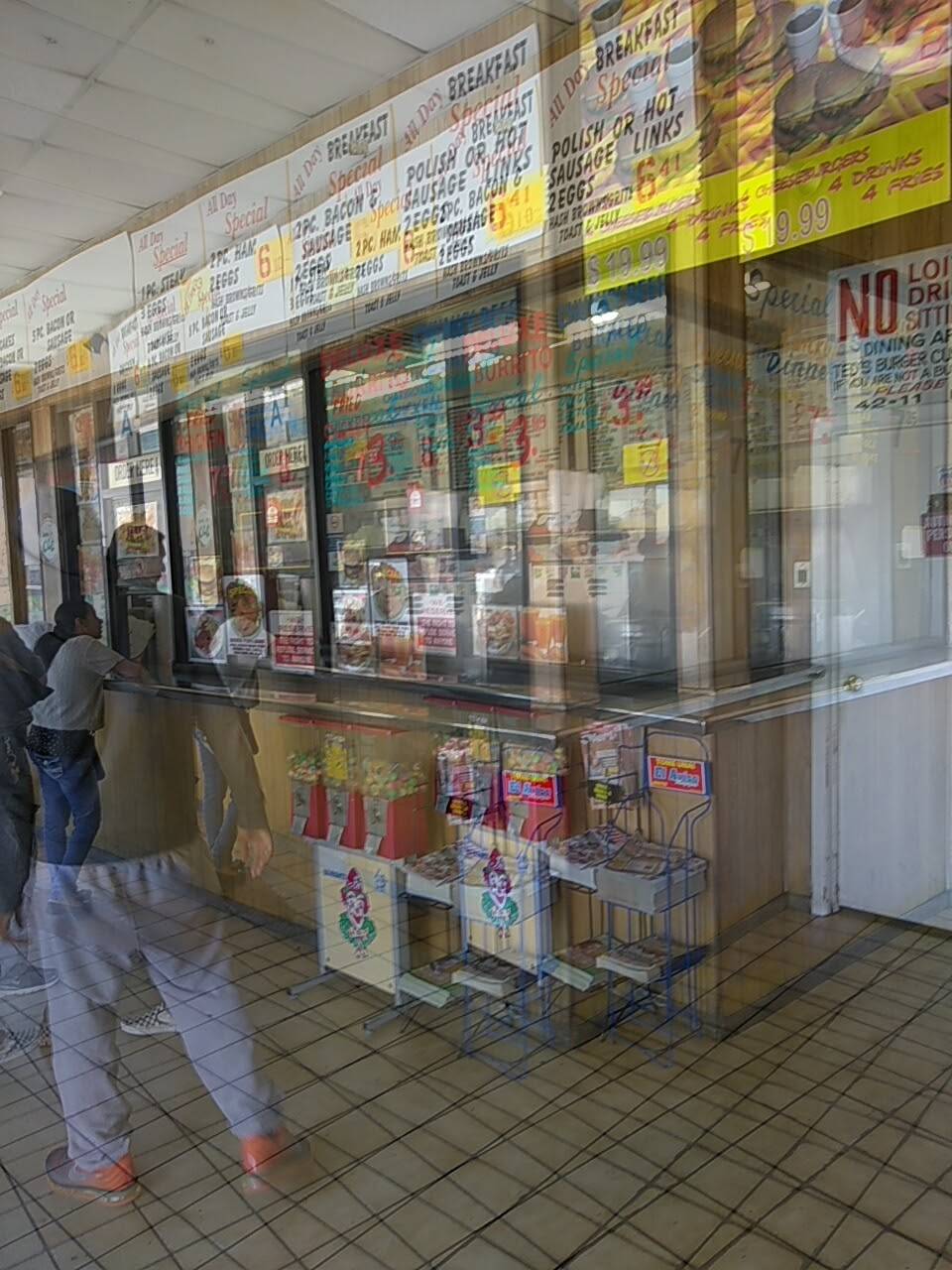 Teds Burger 3 | restaurant | 1501 W Jefferson Blvd, Los Angeles, CA 90018, USA | 3237342051 OR +1 323-734-2051