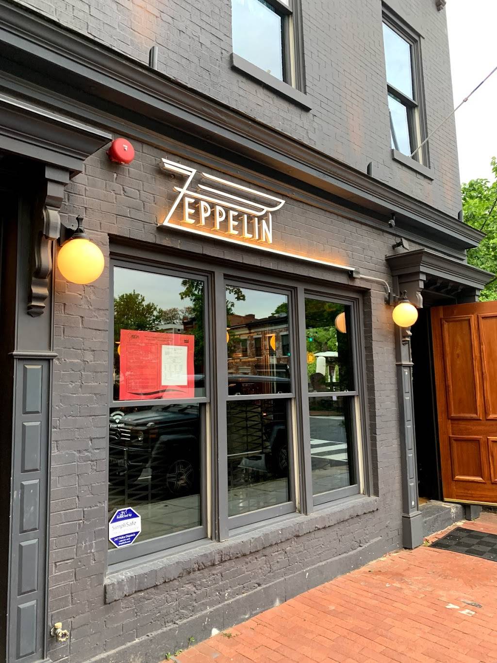 Zeppelin | restaurant | 1544 9th St NW, Washington, DC 20001, USA | 2025061068 OR +1 202-506-1068