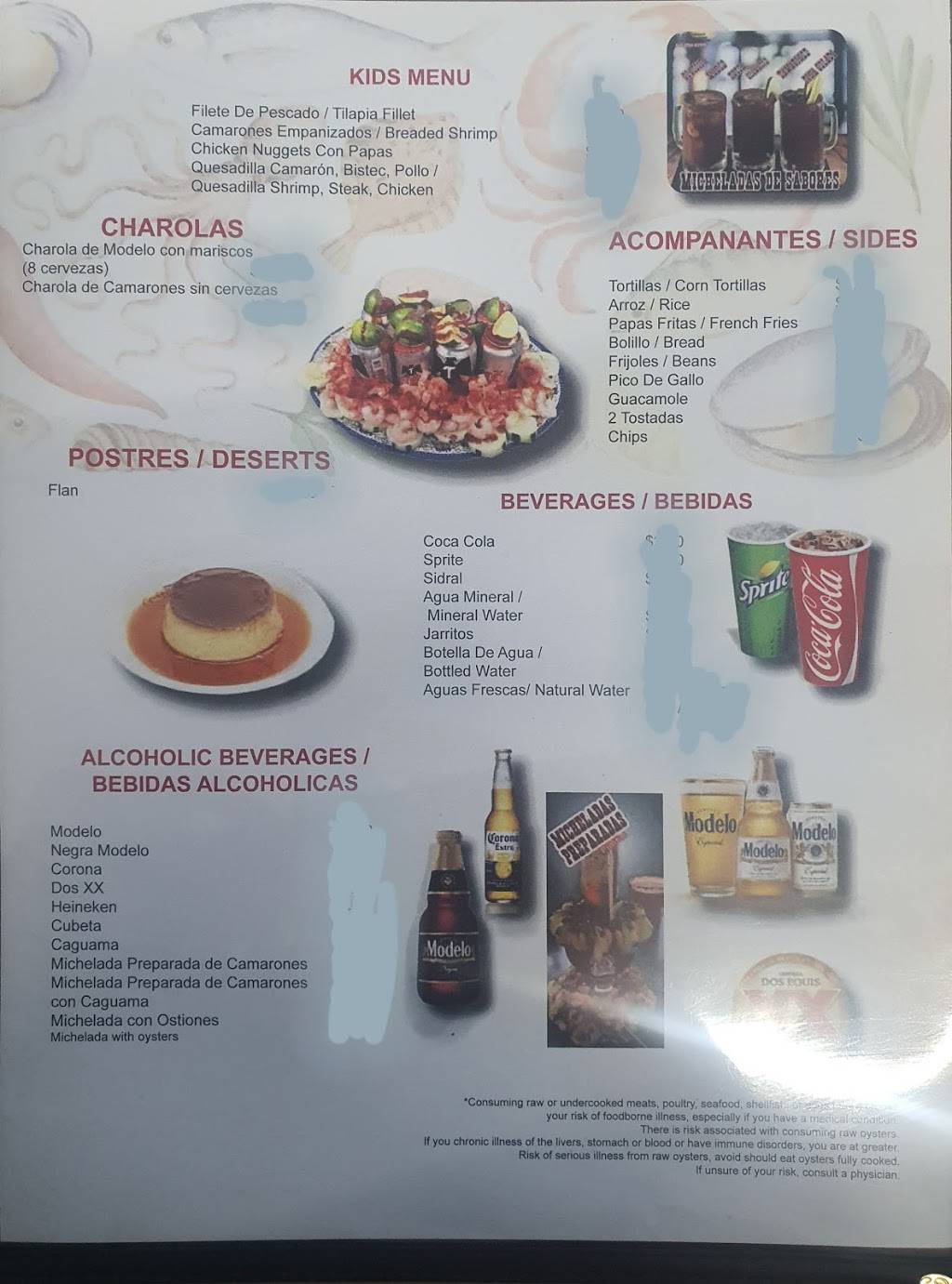Mariscos El Oceano | restaurant | 23 S Dixie Hwy, Lake Worth, FL 33460, USA | 5618558399 OR +1 561-855-8399