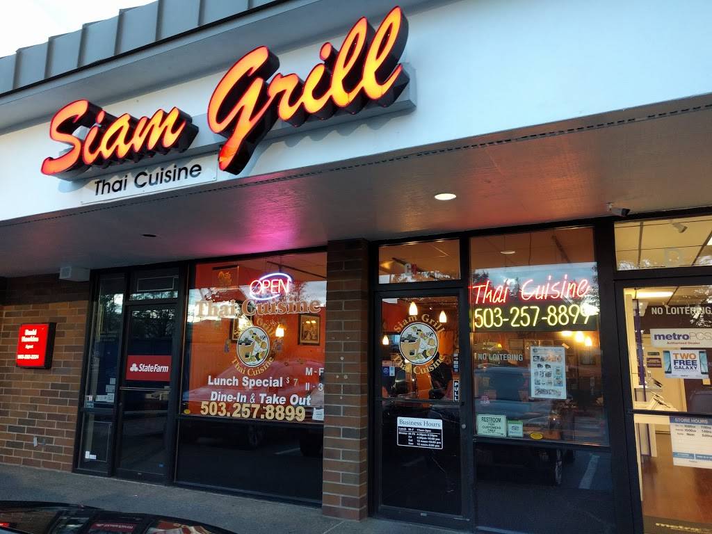 Siam Grill Thai Cuisine | restaurant | 10355 NE Halsey St, Portland, OR 97220, USA | 5032578899 OR +1 503-257-8899