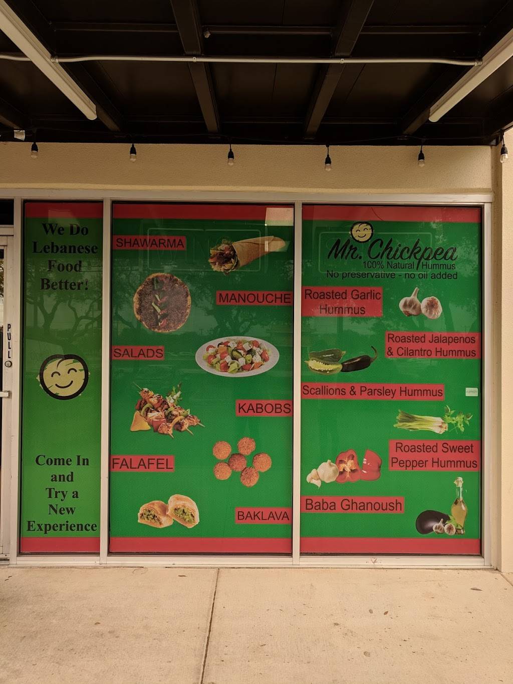 Mr Chickpea | restaurant | 17700 San Pedro Ave suite 108, San Antonio, TX 78232, USA | 2105301030 OR +1 210-530-1030