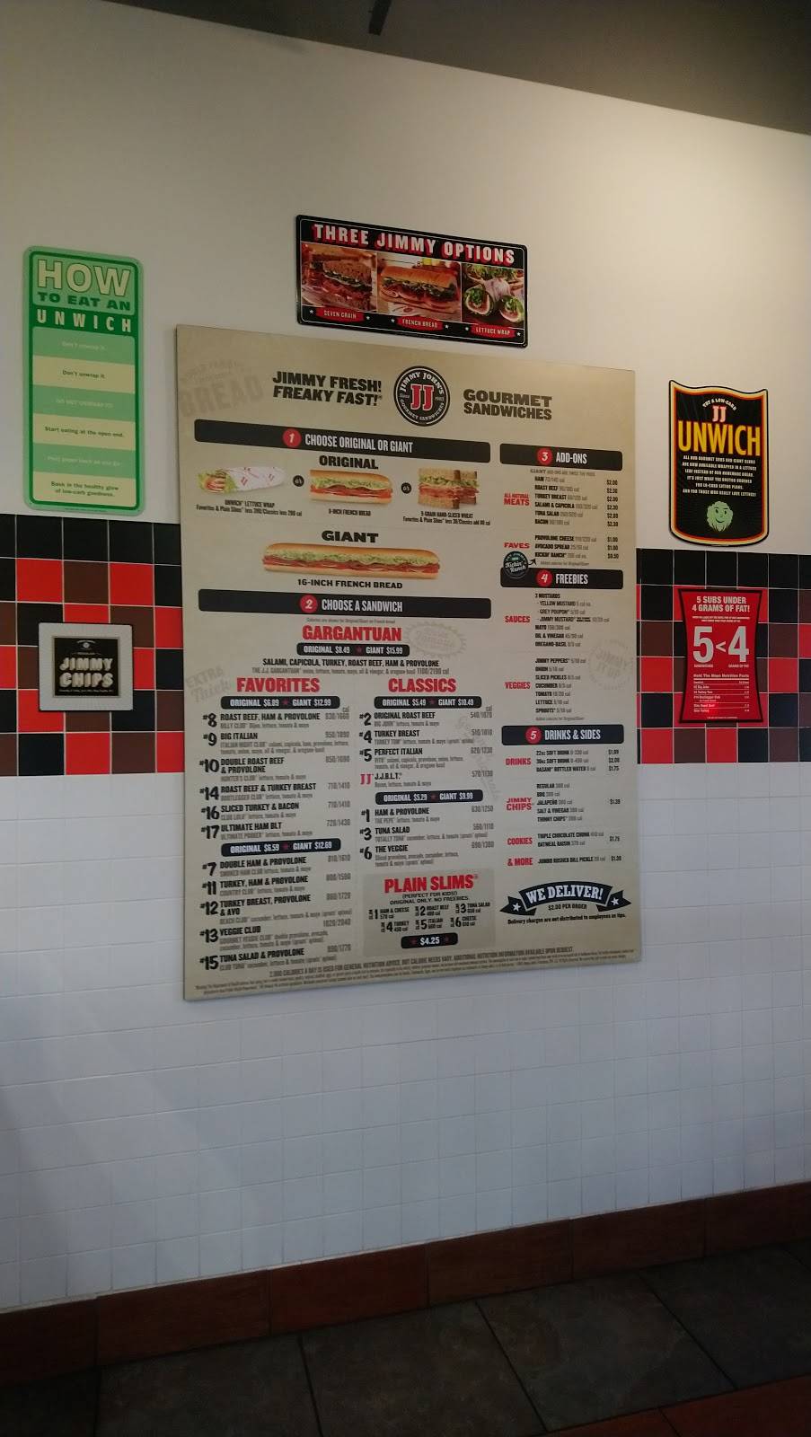 Jimmy Johns | meal delivery | 2880 Gratiot Rd, Marysville, MI 48040, USA | 8103880800 OR +1 810-388-0800