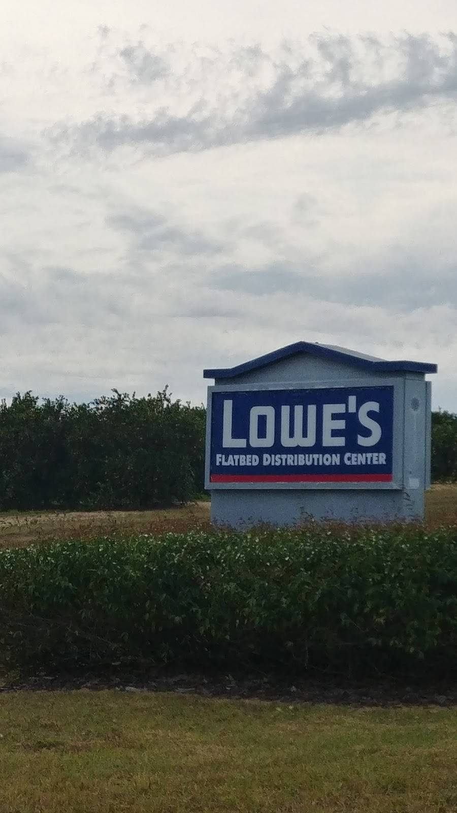 Lowes Flatbed Distribution | restaurant | 525 T S Wilson Rd, Frostproof, FL 33843, USA | 8636358300 OR +1 863-635-8300