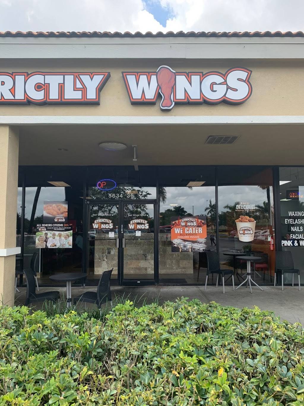 Strictly Wings | restaurant | 5638 W Sample Rd, Margate, FL 33073, USA | 9543666657 OR +1 954-366-6657