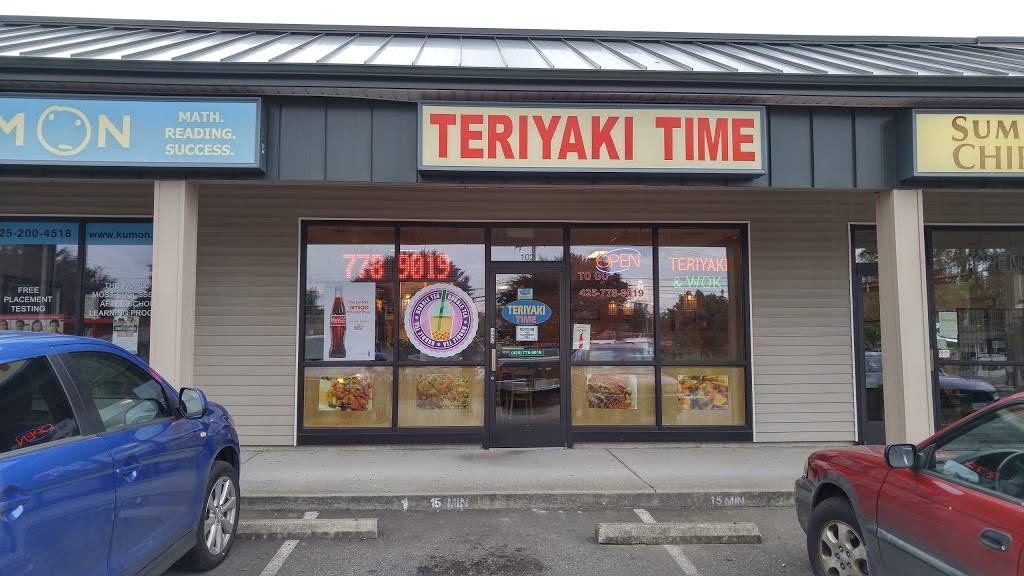 Teriyaki Time | restaurant | 2109 196th St SW #102, Lynnwood, WA 98036, USA | 4257789019 OR +1 425-778-9019