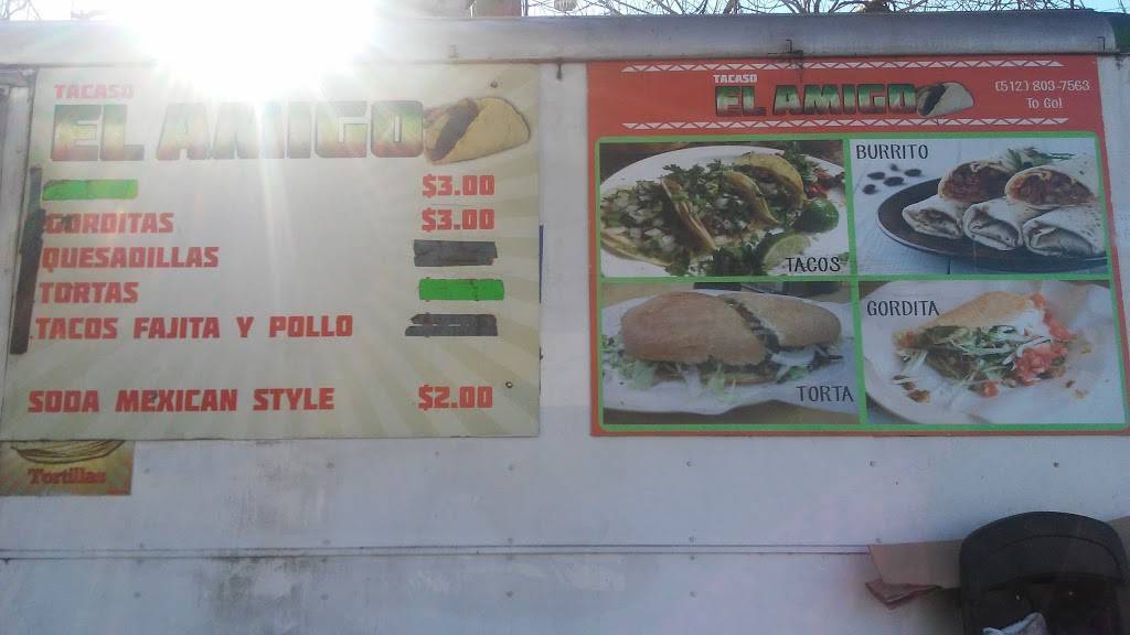 El Amigo Taco | restaurant | 8663-8667 Spicewood Springs Rd, Austin, TX 78759, USA | 5128037563 OR +1 512-803-7563