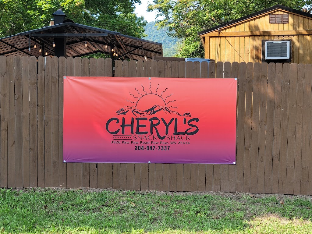 Cheryls Snack Shack | restaurant | 3926 Paw Paw Rd, Paw Paw, WV 25434, USA | 3049477337 OR +1 304-947-7337
