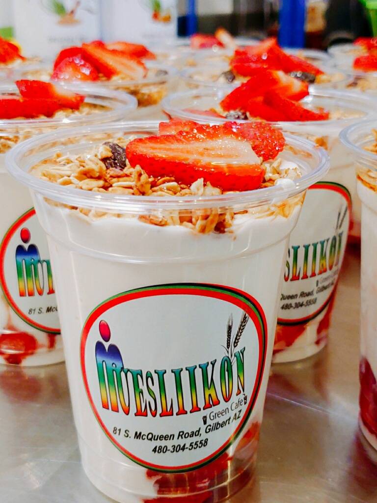 Muesliikon Green Cafe | cafe | 81 S McQueen Rd #105, Gilbert, AZ 85233, USA | 4803045558 OR +1 480-304-5558