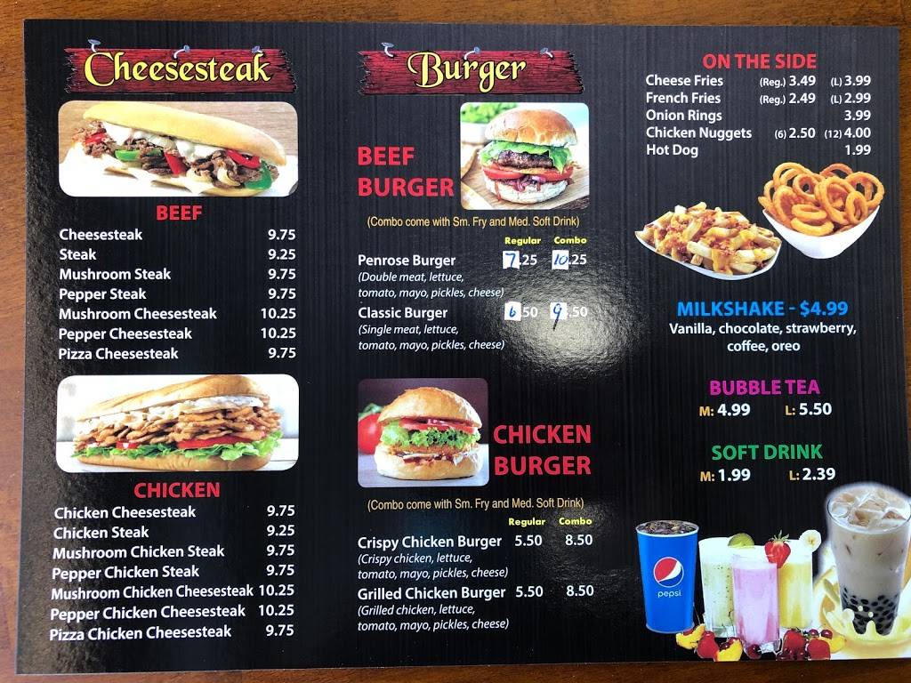 penrose cheesesteak | restaurant | 2201 Penrose Ave, Philadelphia, PA 19145, USA | 2677738494 OR +1 267-773-8494