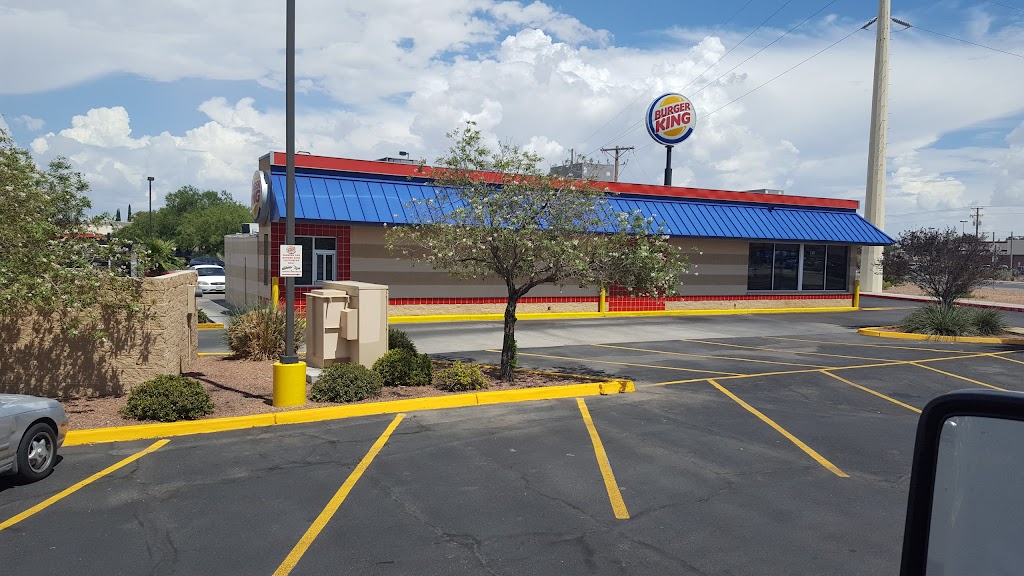 Burger King | restaurant | 5431 Alameda Ave, El Paso, TX 79905, USA | 9157751057 OR +1 915-775-1057
