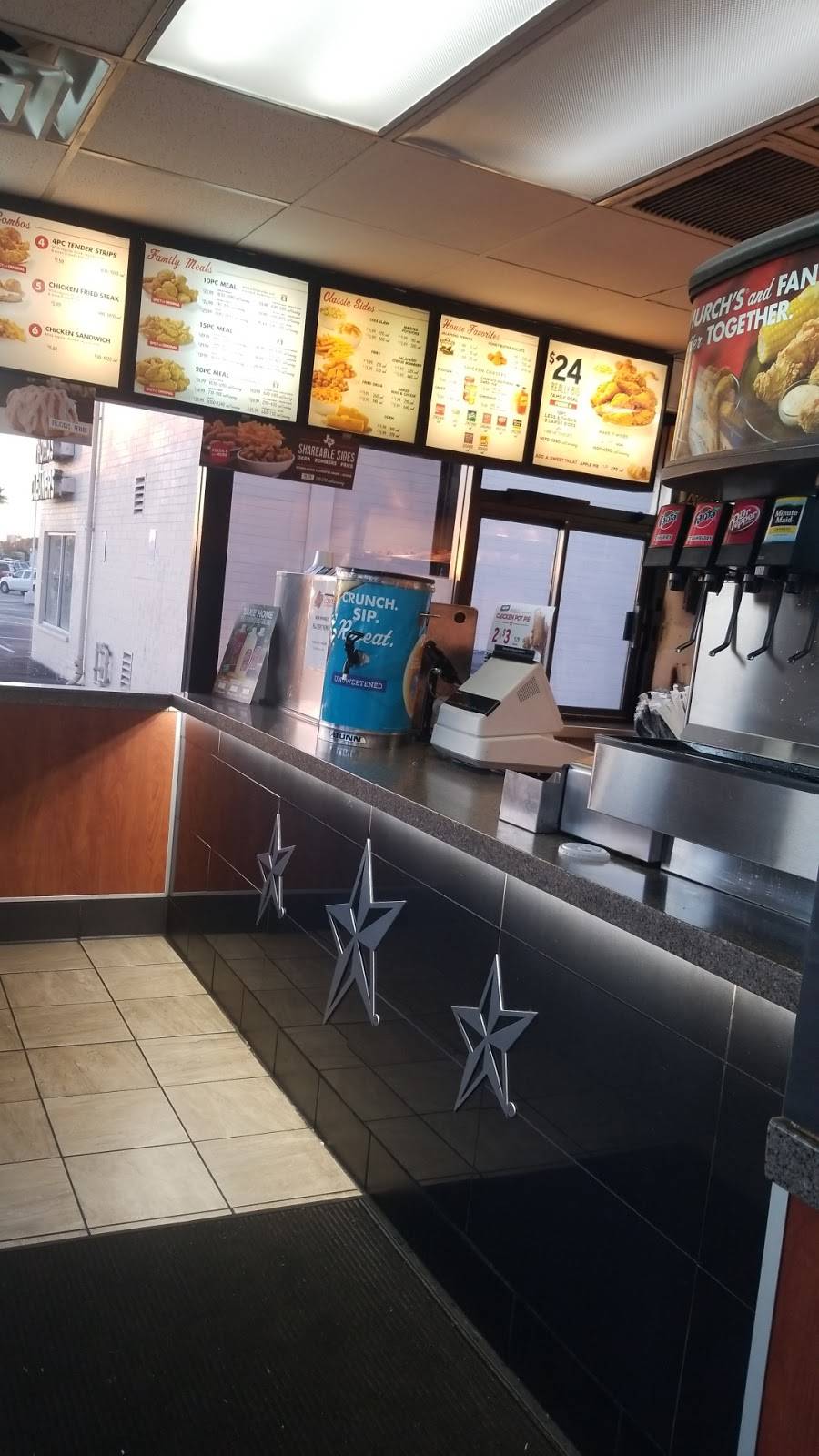 Churchs Chicken | restaurant | 3150 E Thomas Rd, Phoenix, AZ 85016, USA | 6029554402 OR +1 602-955-4402