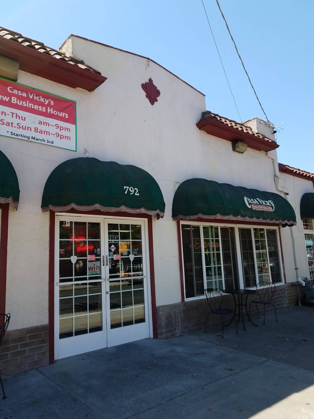 Casa Vicky | cafe | 792 E Julian St, San Jose, CA 95112, USA | 4089955488 OR +1 408-995-5488