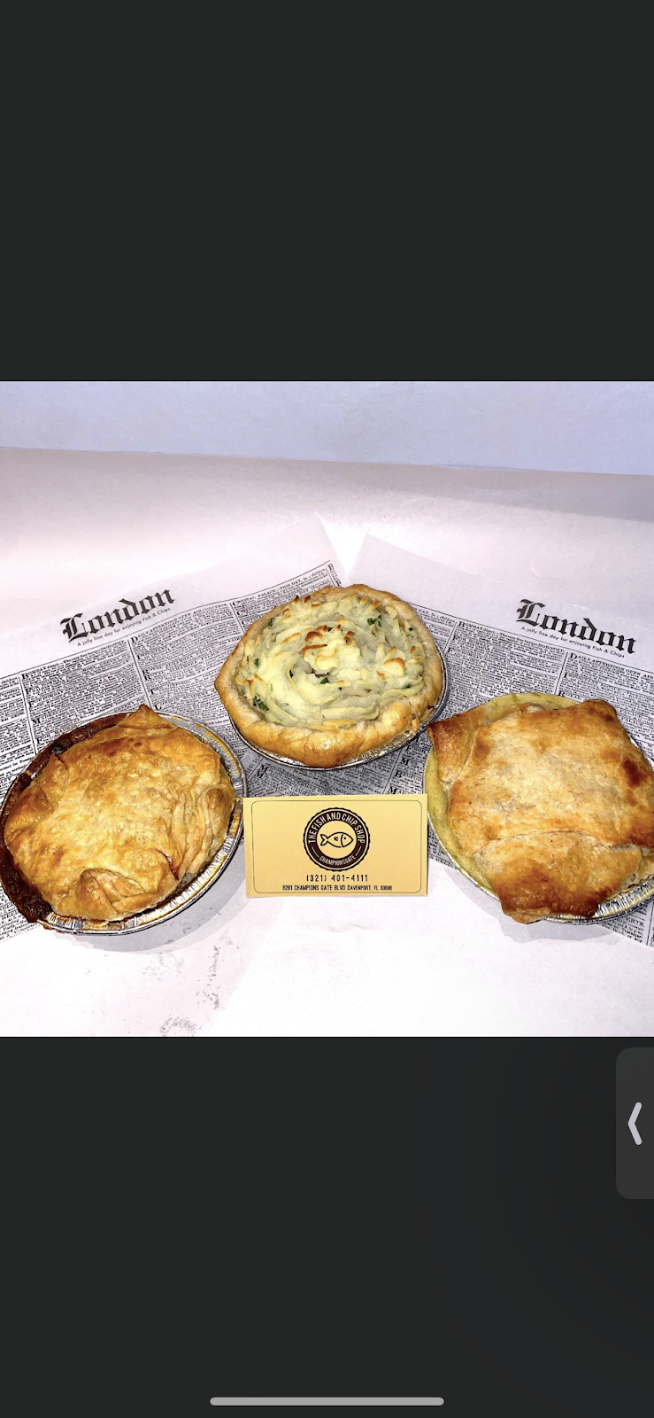 The Fish and Chip Shop Championsgate, FL | restaurant | 8281 Champions Gate Blvd, Davenport, FL 33896, USA | 3214014111 OR +1 321-401-4111