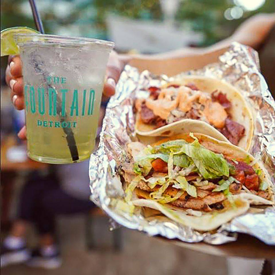 The Fountain Detroit | restaurant | 800 Woodward Ave, Detroit, MI 48226, USA | 3132095301 OR +1 313-209-5301