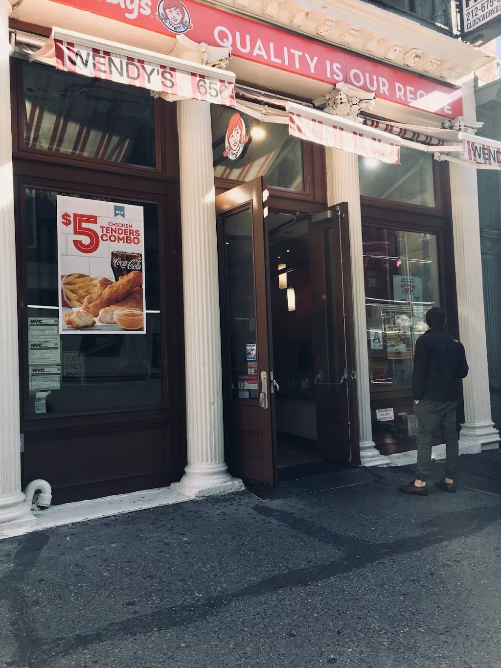 Wendys | restaurant | 650 Broadway, New York, NY 10012, USA | 2126745404 OR +1 212-674-5404