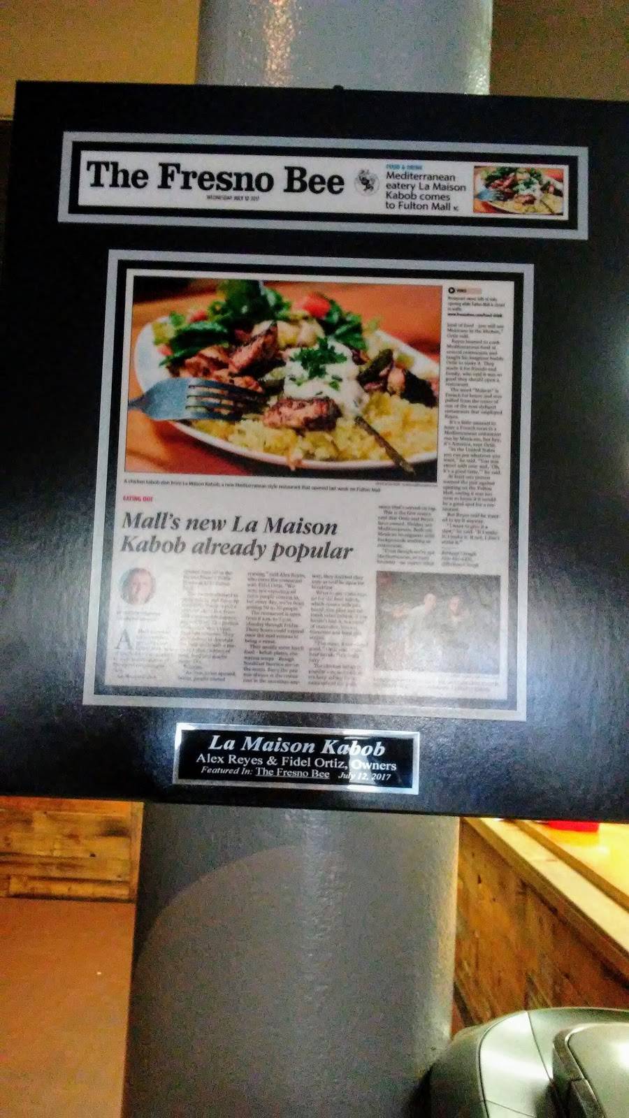 La Maison Kabob | restaurant | 1243 Fulton St, Fresno, CA 93728, USA | 5592717332 OR +1 559-271-7332